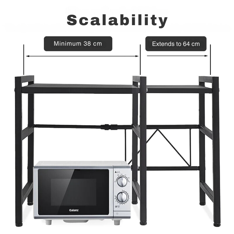 Adjustable kitchen organizer